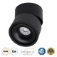 GloboStar® OMEGA-S 60300 Επιφανειακό LED Spot Downlight Φ10cm 12W 1560lm 36° AC 220-240V IP20 Φ10 x Υ10.5cm - Στρόγγυλο - Μαύρο - Φυσικό Λευκό 4500K - Bridgelux COB - 5 Years Warranty GloboStar® OMEGA-S 60300 Επιφανειακό LED Spot Downlight Φ10cm 12W 1560lm 36° AC 220-240V IP20 Φ10 x Υ10.5cm - Στρόγγυλο - Μαύρο - Φυσικό Λευκό 4500K - Bridgelux COB - 5 Years Warranty