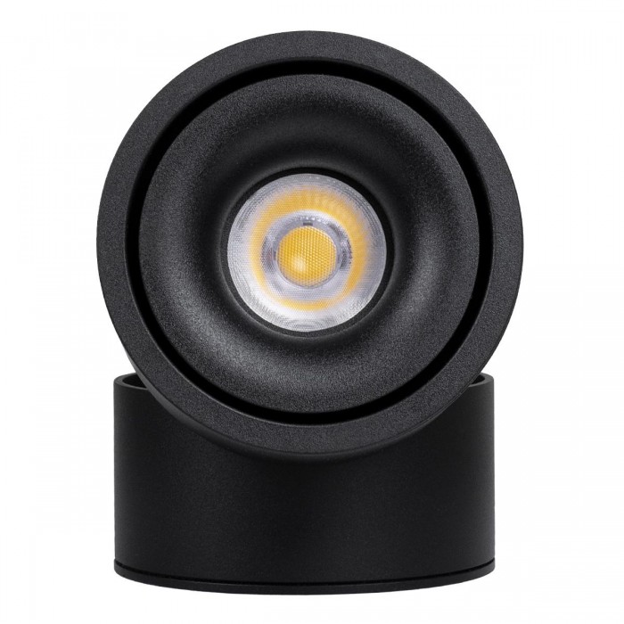 GloboStar® OMEGA-S 60300 Επιφανειακό LED Spot Downlight Φ10cm 12W 1560lm 36° AC 220-240V IP20 Φ10 x Υ10.5cm - Στρόγγυλο - Μαύρο - Φυσικό Λευκό 4500K - Bridgelux COB - 5 Years Warranty GloboStar® OMEGA-S 60300 Επιφανειακό LED Spot Downlight Φ10cm 12W 1560lm 36° AC 220-240V IP20 Φ10 x Υ10.5cm - Στρόγγυλο - Μαύρο - Φυσικό Λευκό 4500K - Bridgelux COB - 5 Years Warranty