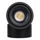 GloboStar® OMEGA-S 60300 Επιφανειακό LED Spot Downlight Φ10cm 12W 1560lm 36° AC 220-240V IP20 Φ10 x Υ10.5cm - Στρόγγυλο - Μαύρο - Φυσικό Λευκό 4500K - Bridgelux COB - 5 Years Warranty GloboStar® OMEGA-S 60300 Επιφανειακό LED Spot Downlight Φ10cm 12W 1560lm 36° AC 220-240V IP20 Φ10 x Υ10.5cm - Στρόγγυλο - Μαύρο - Φυσικό Λευκό 4500K - Bridgelux COB - 5 Years Warranty