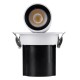 GloboStar® VIRGO-S 60302 Χωνευτό LED Spot Downlight TrimLess Φ9cm 7W 910lm 36° AC 220-240V IP20 Φ9cm x Υ9cm - Στρόγγυλο - Λευκό με Μαύρο Κάτοπτρο - Φυσικό Λευκό 4500K - Bridgelux COB - 5 Years Warranty GloboStar® VIRGO-S 60302 Χωνευτό LED Spot Downlight TrimLess Φ9cm 7W 910lm 36° AC 220-240V IP20 Φ9cm x Υ9cm - Στρόγγυλο - Λευκό με Μαύρο Κάτοπτρο - Φυσικό Λευκό 4500K - Bridgelux COB - 5 Years Warranty