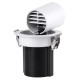 GloboStar® VIRGO-S 60302 Χωνευτό LED Spot Downlight TrimLess Φ9cm 7W 910lm 36° AC 220-240V IP20 Φ9cm x Υ9cm - Στρόγγυλο - Λευκό με Μαύρο Κάτοπτρο - Φυσικό Λευκό 4500K - Bridgelux COB - 5 Years Warranty GloboStar® VIRGO-S 60302 Χωνευτό LED Spot Downlight TrimLess Φ9cm 7W 910lm 36° AC 220-240V IP20 Φ9cm x Υ9cm - Στρόγγυλο - Λευκό με Μαύρο Κάτοπτρο - Φυσικό Λευκό 4500K - Bridgelux COB - 5 Years Warranty