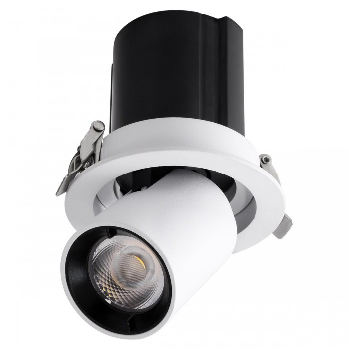 GloboStar® VIRGO-S 60302 Χωνευτό LED Spot Downlight TrimLess Φ9cm 7W 910lm 36° AC 220-240V IP20 Φ9cm x Υ9cm - Στρόγγυλο - Λευκό με Μαύρο Κάτοπτρο - Φυσικό Λευκό 4500K - Bridgelux COB - 5 Years Warranty GloboStar® VIRGO-S 60302 Χωνευτό LED Spot Downlight TrimLess Φ9cm 7W 910lm 36° AC 220-240V IP20 Φ9cm x Υ9cm - Στρόγγυλο - Λευκό με Μαύρο Κάτοπτρο - Φυσικό Λευκό 4500K - Bridgelux COB - 5 Years Warranty