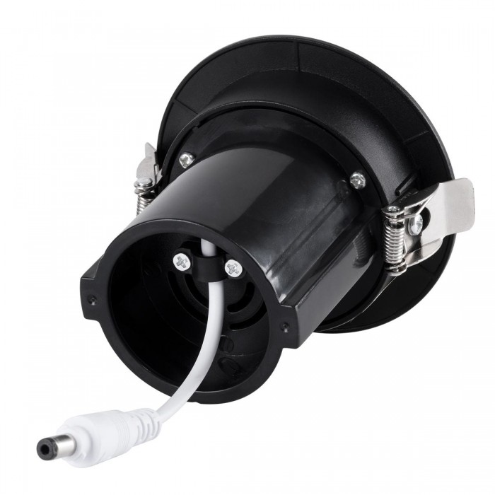 GloboStar® VIRGO-S 60304 Χωνευτό LED Spot Downlight TrimLess Φ9cm 7W 910lm 36° AC 220-240V IP20 Φ9cm x Υ9cm - Στρόγγυλο - Μαύρο - Φυσικό Λευκό 4500K - Bridgelux COB - 5 Years Warranty GloboStar® VIRGO-S 60304 Χωνευτό LED Spot Downlight TrimLess Φ9cm 7W 910lm 36° AC 220-240V IP20 Φ9cm x Υ9cm - Στρόγγυλο - Μαύρο - Φυσικό Λευκό 4500K - Bridgelux COB - 5 Years Warranty