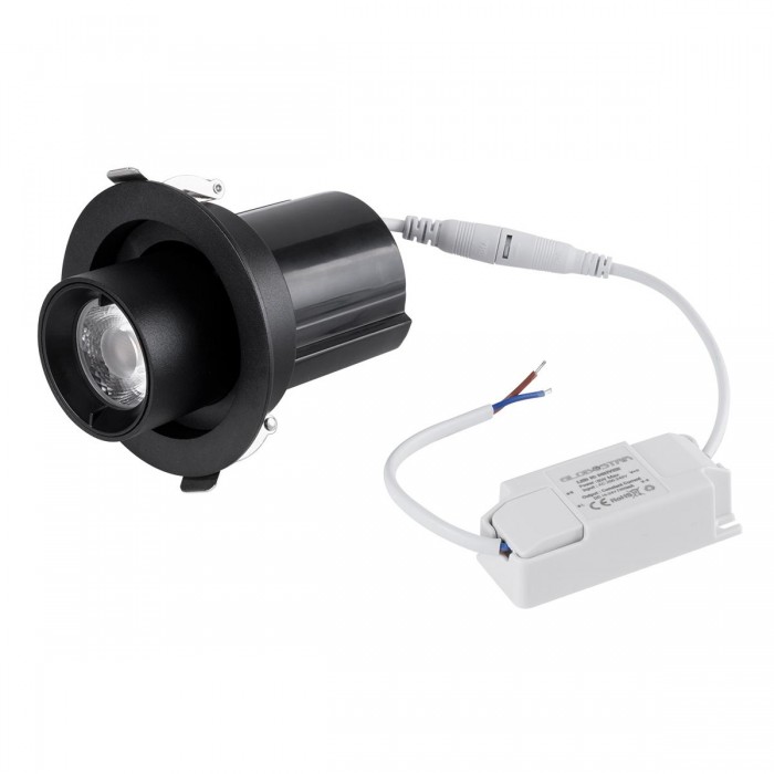 GloboStar® VIRGO-S 60305 Χωνευτό LED Spot Downlight TrimLess Φ9cm 7W 875lm 36° AC 220-240V IP20 Φ9cm x Υ9cm - Στρόγγυλο - Μαύρο - Θερμό Λευκό 2700K - Bridgelux COB - 5 Years Warranty GloboStar® VIRGO-S 60305 Χωνευτό LED Spot Downlight TrimLess Φ9cm 7W 875lm 36° AC 220-240V IP20 Φ9cm x Υ9cm - Στρόγγυλο - Μαύρο - Θερμό Λευκό 2700K - Bridgelux COB - 5 Years Warranty