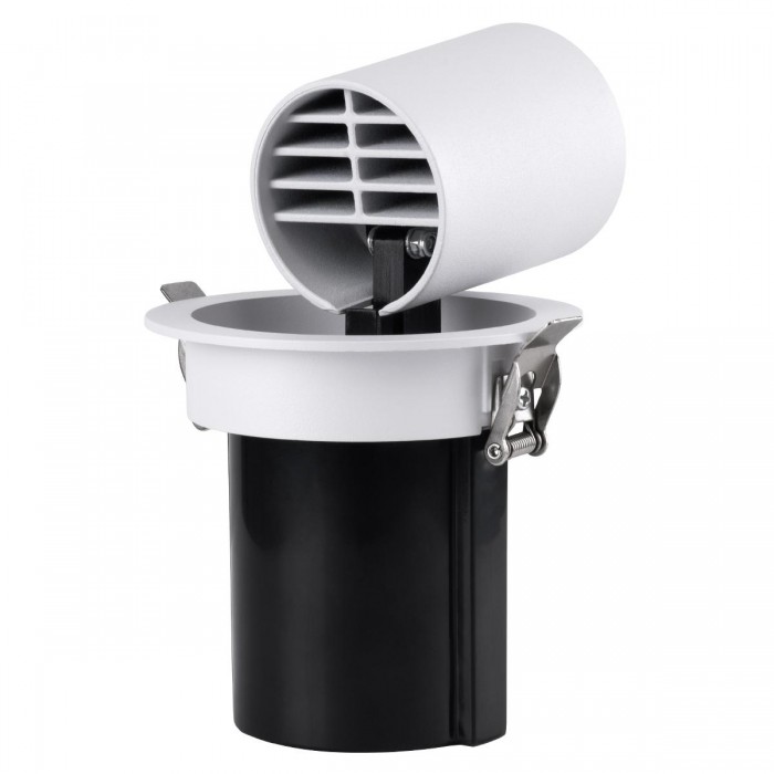 GloboStar® VIRGO-M 60306 Χωνευτό LED Spot Downlight TrimLess Φ11cm 12W 1560lm 36° AC 220-240V IP20 Φ11cm x Υ11.5cm - Στρόγγυλο - Λευκό με Μαύρο Κάτοπτρο - Φυσικό Λευκό 4500K - Bridgelux COB - 5 Years Warranty GloboStar® VIRGO-M 60306 Χωνευτό LED Spot Downlight TrimLess Φ11cm 12W 1560lm 36° AC 220-240V IP20 Φ11cm x Υ11.5cm - Στρόγγυλο - Λευκό με Μαύρο Κάτοπτρο - Φυσικό Λευκό 4500K - Bridgelux COB - 5 Years Warranty