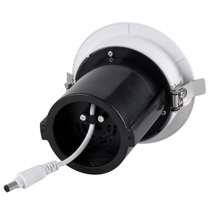 GloboStar® VIRGO-M 60306 Χωνευτό LED Spot Downlight TrimLess Φ11cm 12W 1560lm 36° AC 220-240V IP20 Φ11cm x Υ11.5cm - Στρόγγυλο - Λευκό με Μαύρο Κάτοπτρο - Φυσικό Λευκό 4500K - Bridgelux COB - 5 Years Warranty GloboStar® VIRGO-M 60306 Χωνευτό LED Spot Downlight TrimLess Φ11cm 12W 1560lm 36° AC 220-240V IP20 Φ11cm x Υ11.5cm - Στρόγγυλο - Λευκό με Μαύρο Κάτοπτρο - Φυσικό Λευκό 4500K - Bridgelux COB - 5 Years Warranty