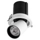 GloboStar® VIRGO-M 60306 Χωνευτό LED Spot Downlight TrimLess Φ11cm 12W 1560lm 36° AC 220-240V IP20 Φ11cm x Υ11.5cm - Στρόγγυλο - Λευκό με Μαύρο Κάτοπτρο - Φυσικό Λευκό 4500K - Bridgelux COB - 5 Years Warranty GloboStar® VIRGO-M 60306 Χωνευτό LED Spot Downlight TrimLess Φ11cm 12W 1560lm 36° AC 220-240V IP20 Φ11cm x Υ11.5cm - Στρόγγυλο - Λευκό με Μαύρο Κάτοπτρο - Φυσικό Λευκό 4500K - Bridgelux COB - 5 Years Warranty