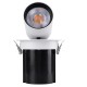 GloboStar® VIRGO-B 60311 Χωνευτό LED Spot Downlight TrimLess Φ13.5cm 20W 2500lm 36° AC 220-240V IP20 Φ13.5cm x Υ14cm - Στρόγγυλο - Λευκό με Μαύρο Κάτοπτρο - Θερμό Λευκό 2700K - Bridgelux COB - 5 Years Warranty GloboStar® VIRGO-B 60311 Χωνευτό LED Spot Downlight TrimLess Φ13.5cm 20W 2500lm 36° AC 220-240V IP20 Φ13.5cm x Υ14cm - Στρόγγυλο - Λευκό με Μαύρο Κάτοπτρο - Θερμό Λευκό 2700K - Bridgelux COB - 5 Years Warranty