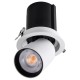 GloboStar® VIRGO-B 60311 Χωνευτό LED Spot Downlight TrimLess Φ13.5cm 20W 2500lm 36° AC 220-240V IP20 Φ13.5cm x Υ14cm - Στρόγγυλο - Λευκό με Μαύρο Κάτοπτρο - Θερμό Λευκό 2700K - Bridgelux COB - 5 Years Warranty GloboStar® VIRGO-B 60311 Χωνευτό LED Spot Downlight TrimLess Φ13.5cm 20W 2500lm 36° AC 220-240V IP20 Φ13.5cm x Υ14cm - Στρόγγυλο - Λευκό με Μαύρο Κάτοπτρο - Θερμό Λευκό 2700K - Bridgelux COB - 5 Years Warranty