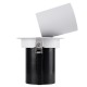 GloboStar® VIRGO-B 60311 Χωνευτό LED Spot Downlight TrimLess Φ13.5cm 20W 2500lm 36° AC 220-240V IP20 Φ13.5cm x Υ14cm - Στρόγγυλο - Λευκό με Μαύρο Κάτοπτρο - Θερμό Λευκό 2700K - Bridgelux COB - 5 Years Warranty GloboStar® VIRGO-B 60311 Χωνευτό LED Spot Downlight TrimLess Φ13.5cm 20W 2500lm 36° AC 220-240V IP20 Φ13.5cm x Υ14cm - Στρόγγυλο - Λευκό με Μαύρο Κάτοπτρο - Θερμό Λευκό 2700K - Bridgelux COB - 5 Years Warranty