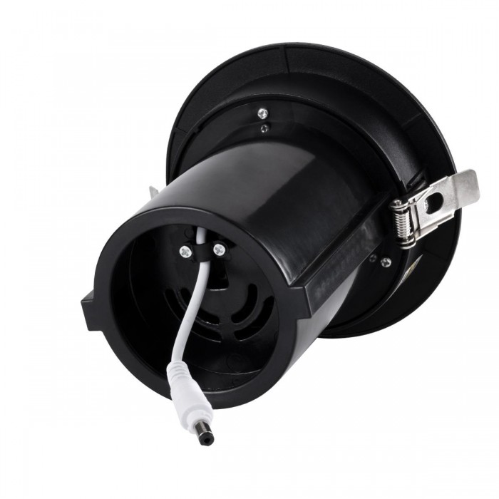 GloboStar® VIRGO-B 60312 Χωνευτό LED Spot Downlight TrimLess Φ13.5cm 20W 2600lm 36° AC 220-240V IP20 Φ13.5cm x Υ14cm - Στρόγγυλο - Μαύρο - Φυσικό Λευκό 4500K - Bridgelux COB - 5 Years Warranty GloboStar® VIRGO-B 60312 Χωνευτό LED Spot Downlight TrimLess Φ13.5cm 20W 2600lm 36° AC 220-240V IP20 Φ13.5cm x Υ14cm - Στρόγγυλο - Μαύρο - Φυσικό Λευκό 4500K - Bridgelux COB - 5 Years Warranty