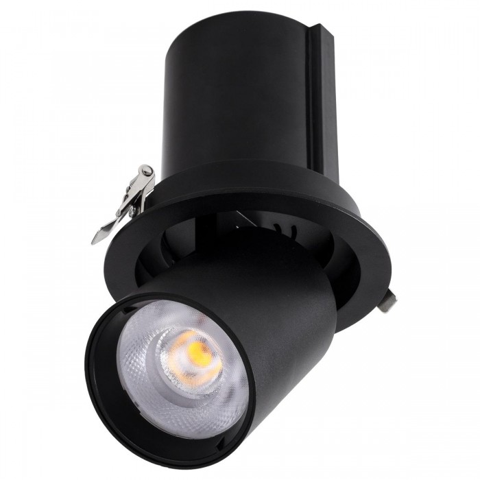 GloboStar® VIRGO-B 60312 Χωνευτό LED Spot Downlight TrimLess Φ13.5cm 20W 2600lm 36° AC 220-240V IP20 Φ13.5cm x Υ14cm - Στρόγγυλο - Μαύρο - Φυσικό Λευκό 4500K - Bridgelux COB - 5 Years Warranty GloboStar® VIRGO-B 60312 Χωνευτό LED Spot Downlight TrimLess Φ13.5cm 20W 2600lm 36° AC 220-240V IP20 Φ13.5cm x Υ14cm - Στρόγγυλο - Μαύρο - Φυσικό Λευκό 4500K - Bridgelux COB - 5 Years Warranty
