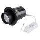 GloboStar® VIRGO-B 60313 Χωνευτό LED Spot Downlight TrimLess Φ13.5cm 20W 2500lm 36° AC 220-240V IP20 Φ13.5cm x Υ14cm - Στρόγγυλο - Μαύρο - Θερμό Λευκό 2700K - Bridgelux COB - 5 Years Warranty GloboStar® VIRGO-B 60313 Χωνευτό LED Spot Downlight TrimLess Φ13.5cm 20W 2500lm 36° AC 220-240V IP20 Φ13.5cm x Υ14cm - Στρόγγυλο - Μαύρο - Θερμό Λευκό 2700K - Bridgelux COB - 5 Years Warranty