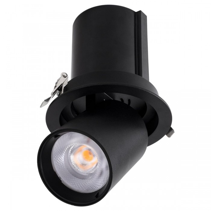 GloboStar® VIRGO-B 60313 Χωνευτό LED Spot Downlight TrimLess Φ13.5cm 20W 2500lm 36° AC 220-240V IP20 Φ13.5cm x Υ14cm - Στρόγγυλο - Μαύρο - Θερμό Λευκό 2700K - Bridgelux COB - 5 Years Warranty GloboStar® VIRGO-B 60313 Χωνευτό LED Spot Downlight TrimLess Φ13.5cm 20W 2500lm 36° AC 220-240V IP20 Φ13.5cm x Υ14cm - Στρόγγυλο - Μαύρο - Θερμό Λευκό 2700K - Bridgelux COB - 5 Years Warranty