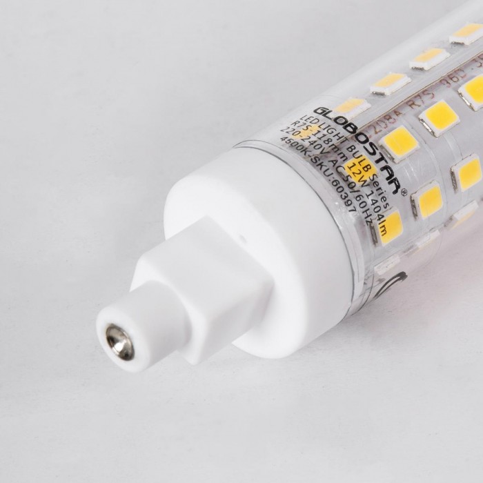 GloboStar® 60397 Λάμπα LED R7S 118mm 12W 1404lm 360° AC 220-240V IP20 Φ2 x Υ11.8cm Φυσικό Λευκό 4500K - 3 Years Warranty GloboStar® 60397 Λάμπα LED R7S 118mm 12W 1404lm 360° AC 220-240V IP20 Φ2 x Υ11.8cm Φυσικό Λευκό 4500K - 3 Years Warranty