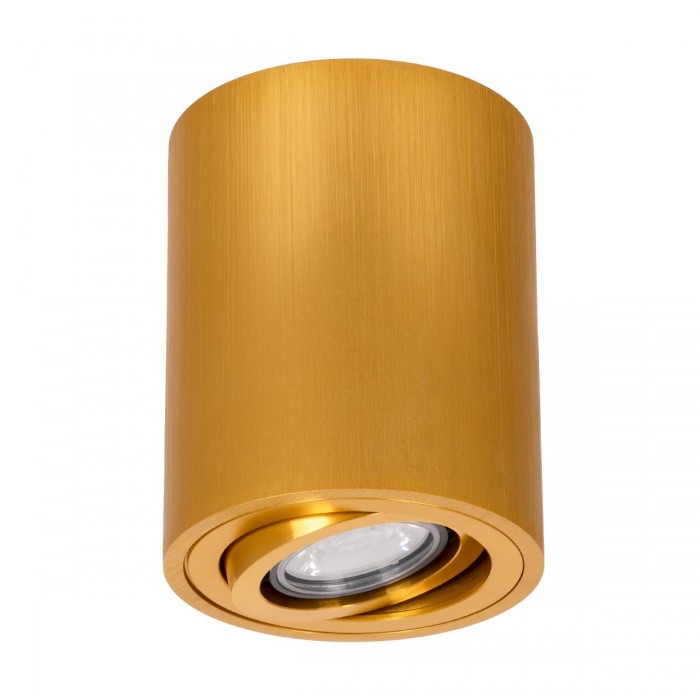 GloboStar® AKIRA 60620 Επιφανειακό Κινούμενο Στρόγγυλο Φωτιστικό Σποτ Αλουμινίου με Ντουί GU10 AC 220-240V IP44 Φ8 x Υ10cm - Χρυσό Βούρτσας - 5 Years Warranty GloboStar® AKIRA 60620 Επιφανειακό Κινούμενο Στρόγγυλο Φωτιστικό Σποτ Αλουμινίου με Ντουί GU10 AC 220-240V IP44 Φ8 x Υ10cm - Χρυσό Βούρτσας - 5 Years Warranty