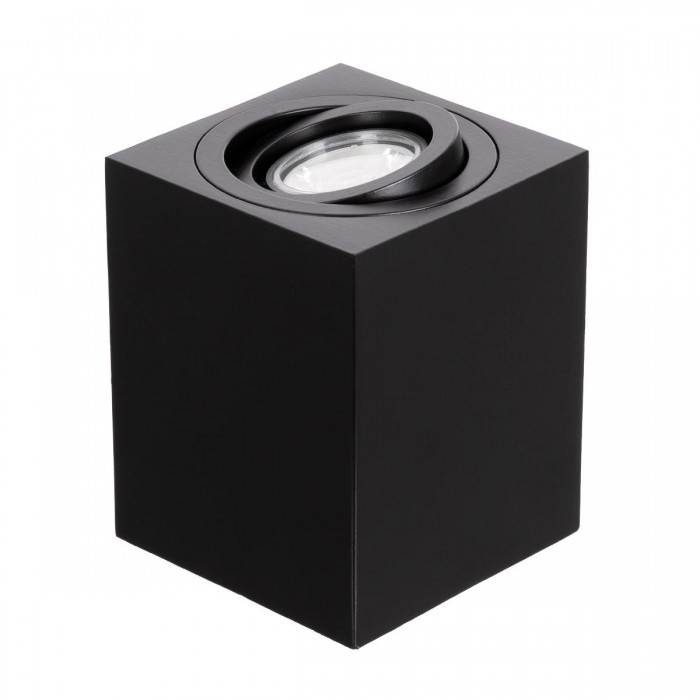 GloboStar® AKIRA 60621 Επιφανειακό Κινούμενο Τετράγωνο Φωτιστικό Σποτ Αλουμινίου με Ντουί GU10 AC 220-240V IP44 Μ8 x Π8 x Υ10cm - Μαύρο - 5 Years Warranty GloboStar® AKIRA 60621 Επιφανειακό Κινούμενο Τετράγωνο Φωτιστικό Σποτ Αλουμινίου με Ντουί GU10 AC 220-240V IP44 Μ8 x Π8 x Υ10cm - Μαύρο - 5 Years Warranty