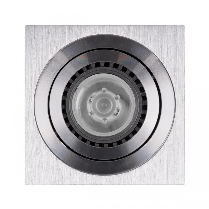 GloboStar® AKIRA 60623 Επιφανειακό Κινούμενο Τετράγωνο Φωτιστικό Σποτ Αλουμινίου με Ντουί GU10 AC 220-240V IP44 Μ8 x Π8 x Υ10cm - Ασημί Βούρτσας - 5 Years Warranty GloboStar® AKIRA 60623 Επιφανειακό Κινούμενο Τετράγωνο Φωτιστικό Σποτ Αλουμινίου με Ντουί GU10 AC 220-240V IP44 Μ8 x Π8 x Υ10cm - Ασημί Βούρτσας - 5 Years Warranty