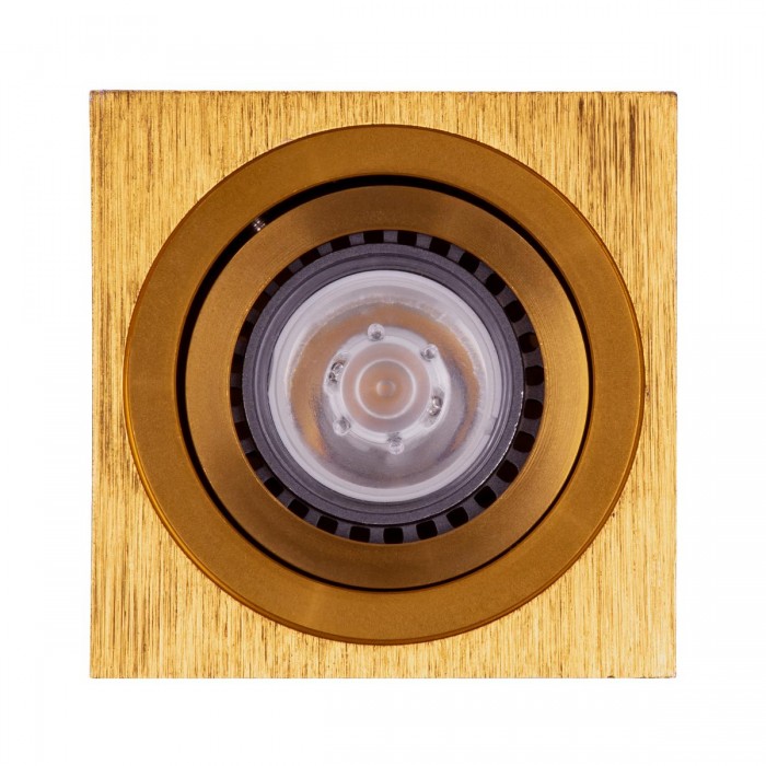 GloboStar® AKIRA 60624 Επιφανειακό Κινούμενο Τετράγωνο Φωτιστικό Σποτ Αλουμινίου με Ντουί GU10 AC 220-240V IP44 Μ8 x Π8 x Υ10cm - Χρυσό Βούρτσας - 5 Years Warranty GloboStar® AKIRA 60624 Επιφανειακό Κινούμενο Τετράγωνο Φωτιστικό Σποτ Αλουμινίου με Ντουί GU10 AC 220-240V IP44 Μ8 x Π8 x Υ10cm - Χρυσό Βούρτσας - 5 Years Warranty