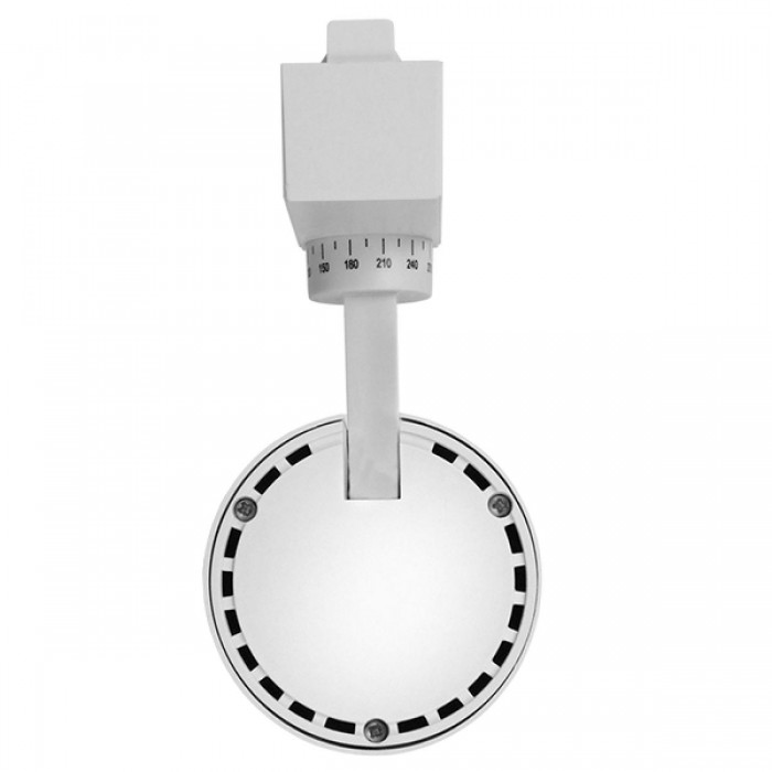 Globostar 60814 Μονοφασικό Bridgelux COB LED Λευκό Φωτιστικό Σποτ Ράγας 30W 230V 3600lm 30° Θερμό Λευκό 3000k