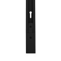 GLOBOSTAR® EUROTRACK-1PH 60901 Μονοφασική Ράγα 2 Καλωδίων 1L+1N για Σύστημα Ράγας Eurotrack-1PH AC 220-240V IP20 - Μαύρο Ματ - Μ100 x Π3.6 x Υ2cm