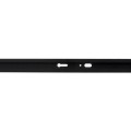 GLOBOSTAR® EUROTRACK-1PH 60901 Μονοφασική Ράγα 2 Καλωδίων 1L+1N για Σύστημα Ράγας Eurotrack-1PH AC 220-240V IP20 - Μαύρο Ματ - Μ100 x Π3.6 x Υ2cm