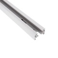 GLOBOSTAR® EUROTRACK-1PH 60902 Μονοφασική Ράγα 2 Καλωδίων 1L+1N για Σύστημα Ράγας Eurotrack-1PH AC 220-240V IP20 - Λευκό Ματ - Μ100 x Π3.6 x Υ2cm