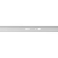 GLOBOSTAR® EUROTRACK-1PH 60902 Μονοφασική Ράγα 2 Καλωδίων 1L+1N για Σύστημα Ράγας Eurotrack-1PH AC 220-240V IP20 - Λευκό Ματ - Μ100 x Π3.6 x Υ2cm