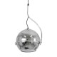 GloboStar® GLASSO 60928 Μοντέρνο Κρεμαστό Φωτιστικό Μπάλα Μονόφωτο 1 x E27 IP20 Ασημί Γυαλί με Ασημί Μέταλλο - Μ27 x Π27 x Υ52cm GloboStar® GLASSO 60928 Μοντέρνο Κρεμαστό Φωτιστικό Μπάλα Μονόφωτο 1 x E27 IP20 Ασημί Γυαλί με Ασημί Μέταλλο - Μ27 x Π27 x Υ52cm