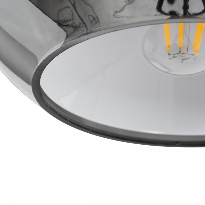 GloboStar® GLASSO 60928 Μοντέρνο Κρεμαστό Φωτιστικό Μπάλα Μονόφωτο 1 x E27 IP20 Ασημί Γυαλί με Ασημί Μέταλλο - Μ27 x Π27 x Υ52cm GloboStar® GLASSO 60928 Μοντέρνο Κρεμαστό Φωτιστικό Μπάλα Μονόφωτο 1 x E27 IP20 Ασημί Γυαλί με Ασημί Μέταλλο - Μ27 x Π27 x Υ52cm