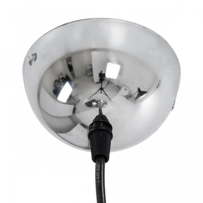GloboStar® GLASSO 60928 Μοντέρνο Κρεμαστό Φωτιστικό Μπάλα Μονόφωτο 1 x E27 IP20 Ασημί Γυαλί με Ασημί Μέταλλο - Μ27 x Π27 x Υ52cm GloboStar® GLASSO 60928 Μοντέρνο Κρεμαστό Φωτιστικό Μπάλα Μονόφωτο 1 x E27 IP20 Ασημί Γυαλί με Ασημί Μέταλλο - Μ27 x Π27 x Υ52cm