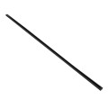 GLOBOSTAR® EUROTRACK-1PH 60984-3M Μονοφασική Ράγα 2 Καλωδίων 1L+1N για Σύστημα Ράγας Eurotrack-1PH AC 220-240V IP20 - Μαύρο Ματ - Μ300 x Π3.6 x Υ2cm
