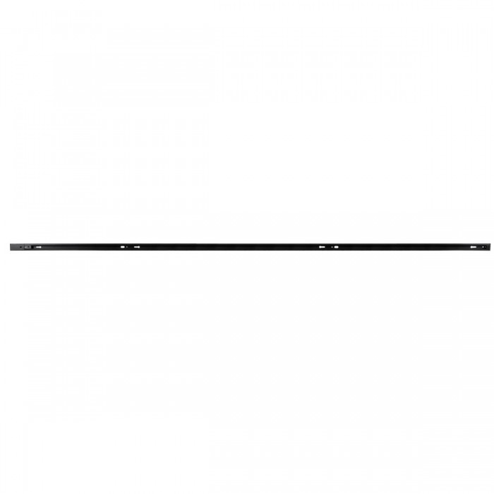 GLOBOSTAR® EUROTRACK-1PH 60984-3M Μονοφασική Ράγα 2 Καλωδίων 1L+1N για Σύστημα Ράγας Eurotrack-1PH AC 220-240V IP20 - Μαύρο Ματ - Μ300 x Π3.6 x Υ2cm