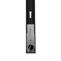 GLOBOSTAR® EUROTRACK-1PH 60984-3M Μονοφασική Ράγα 2 Καλωδίων 1L+1N για Σύστημα Ράγας Eurotrack-1PH AC 220-240V IP20 - Μαύρο Ματ - Μ300 x Π3.6 x Υ2cm