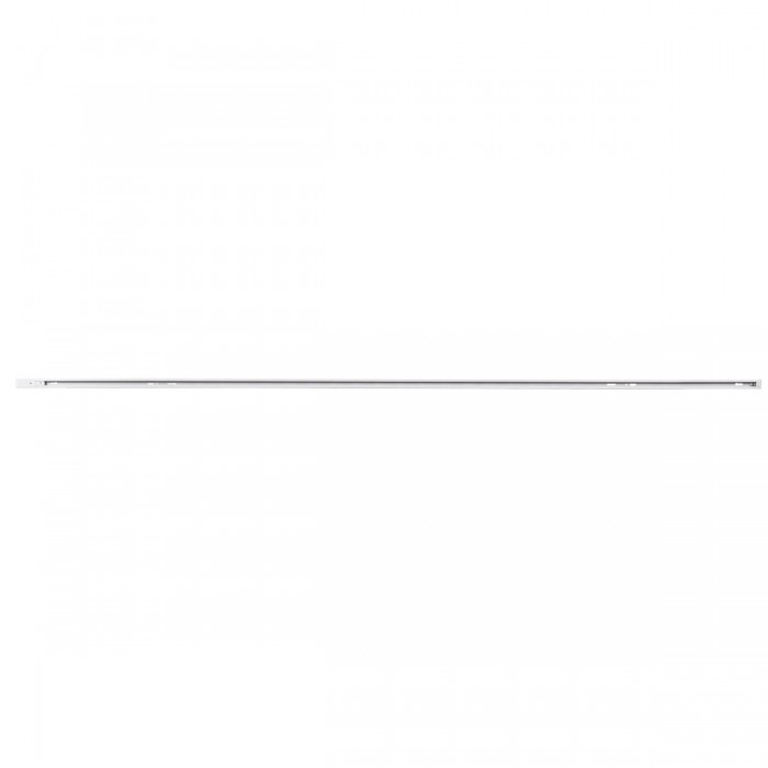 GLOBOSTAR® EUROTRACK-1PH 60985-3M Μονοφασική Ράγα 2 Καλωδίων 1L+1N για Σύστημα Ράγας Eurotrack-1PH AC 220-240V IP20 - Λευκό Ματ - Μ300 x Π3.6 x Υ2cm