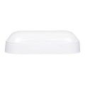 GloboStar® HOMIE 61000 LED Πλαφονιέρα Οροφής - Τοίχου Οβάλ 11W 960lm 150° AC 220-240V Αδιάβροχο IP65 Μ17 x Π7 x Υ4.5cm Ψυχρό Λευκό 6000K - 3 Years Warranty