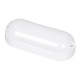GloboStar® HOMIE 61001 LED Πλαφονιέρα Οροφής - Τοίχου Οβάλ 11W 939lm 150° AC 220-240V Αδιάβροχο IP65 Μ17 x Π7 x Υ4.5cm Φυσικό Λευκό 4500K - 3 Years Warranty