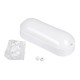 GloboStar® HOMIE 61001 LED Πλαφονιέρα Οροφής - Τοίχου Οβάλ 11W 939lm 150° AC 220-240V Αδιάβροχο IP65 Μ17 x Π7 x Υ4.5cm Φυσικό Λευκό 4500K - 3 Years Warranty