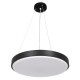 GloboStar® CASPER 61019 Κρεμαστή Πλαφονιέρα Οροφής LED CCT 76W 8372lm 120° AC 220-240V - Εναλλαγή Φωτισμού μέσω Τηλεχειριστηρίου All In One Ψυχρό Λευκό 6000k+Φυσικό Λευκό 4500k+Θερμό Λευκό 2700k Dimmable Φ45cm - Μαύρο - 3 Years Warranty GloboStar® CASPER 61019 Κρεμαστή Πλαφονιέρα Οροφής LED CCT 76W 8372lm 120° AC 220-240V - Εναλλαγή Φωτισμού μέσω Τηλεχειριστηρίου All In One Ψυχρό Λευκό 6000k+Φυσικό Λευκό 4500k+Θερμό Λευκό 2700k Dimmable Φ45cm - Μαύρο - 3 Years Warranty