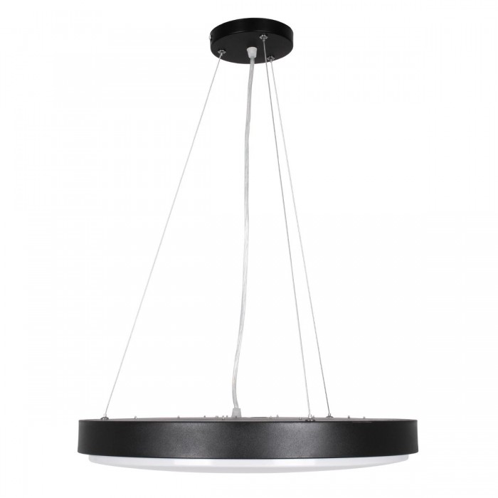 GloboStar® CASPER 61019 Κρεμαστή Πλαφονιέρα Οροφής LED CCT 76W 8372lm 120° AC 220-240V - Εναλλαγή Φωτισμού μέσω Τηλεχειριστηρίου All In One Ψυχρό Λευκό 6000k+Φυσικό Λευκό 4500k+Θερμό Λευκό 2700k Dimmable Φ45cm - Μαύρο - 3 Years Warranty GloboStar® CASPER 61019 Κρεμαστή Πλαφονιέρα Οροφής LED CCT 76W 8372lm 120° AC 220-240V - Εναλλαγή Φωτισμού μέσω Τηλεχειριστηρίου All In One Ψυχρό Λευκό 6000k+Φυσικό Λευκό 4500k+Θερμό Λευκό 2700k Dimmable Φ45cm - Μαύρο - 3 Years Warranty