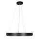 GloboStar® CASPER 61019 Κρεμαστή Πλαφονιέρα Οροφής LED CCT 76W 8372lm 120° AC 220-240V - Εναλλαγή Φωτισμού μέσω Τηλεχειριστηρίου All In One Ψυχρό Λευκό 6000k+Φυσικό Λευκό 4500k+Θερμό Λευκό 2700k Dimmable Φ45cm - Μαύρο - 3 Years Warranty GloboStar® CASPER 61019 Κρεμαστή Πλαφονιέρα Οροφής LED CCT 76W 8372lm 120° AC 220-240V - Εναλλαγή Φωτισμού μέσω Τηλεχειριστηρίου All In One Ψυχρό Λευκό 6000k+Φυσικό Λευκό 4500k+Θερμό Λευκό 2700k Dimmable Φ45cm - Μαύρο - 3 Years Warranty