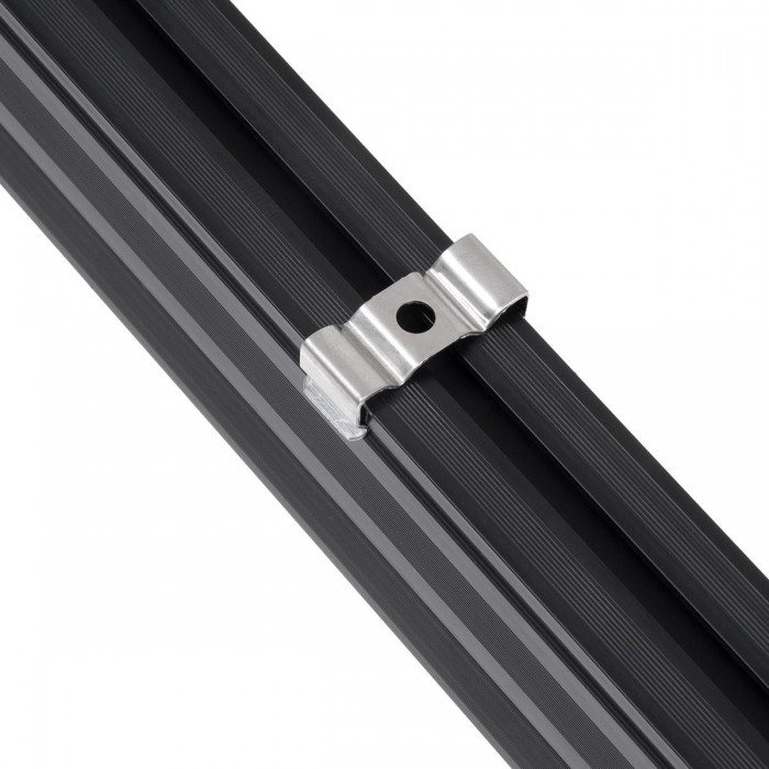 GloboStar® MARKET 61021-P Γραμμικό Κρεμαστό Φωτιστικό Linear LED 18W 2200lm 60° AC 220-240V Μ120 x Π2 x Υ4cm Φυσικό Λευκό 4500K - Μαύρο - 3 Years Warranty