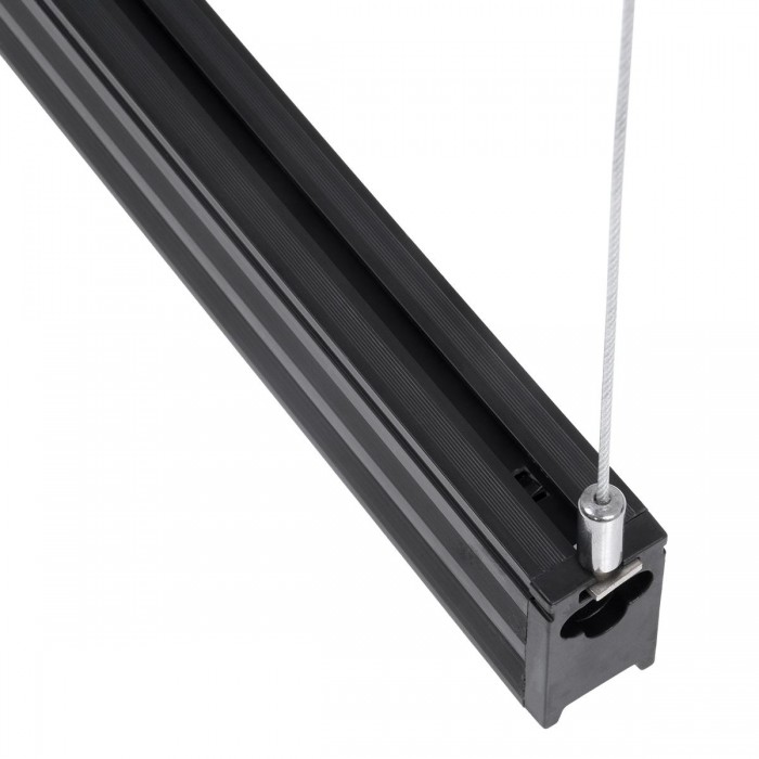 GloboStar® OFFICE 61023-P Γραμμικό Κρεμαστό Φωτιστικό Linear LED 18W 2230lm 120° AC 220-240V Μ120 x Π2 x Υ4cm Ψυχρό Λευκό 6000K - Μαύρο - 3 Years Warranty GloboStar® OFFICE 61023-P Γραμμικό Κρεμαστό Φωτιστικό Linear LED 18W 2230lm 120° AC 220-240V Μ120 x Π2 x Υ4cm Ψυχρό Λευκό 6000K - Μαύρο - 3 Years Warranty