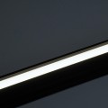 GloboStar® OFFICE 61024-P Γραμμικό Κρεμαστό Φωτιστικό Linear LED 18W 2200lm 120° AC 220-240V Μ120 x Π2 x Υ4cm Φυσικό Λευκό 4500K - Μαύρο - 3 Years Warranty