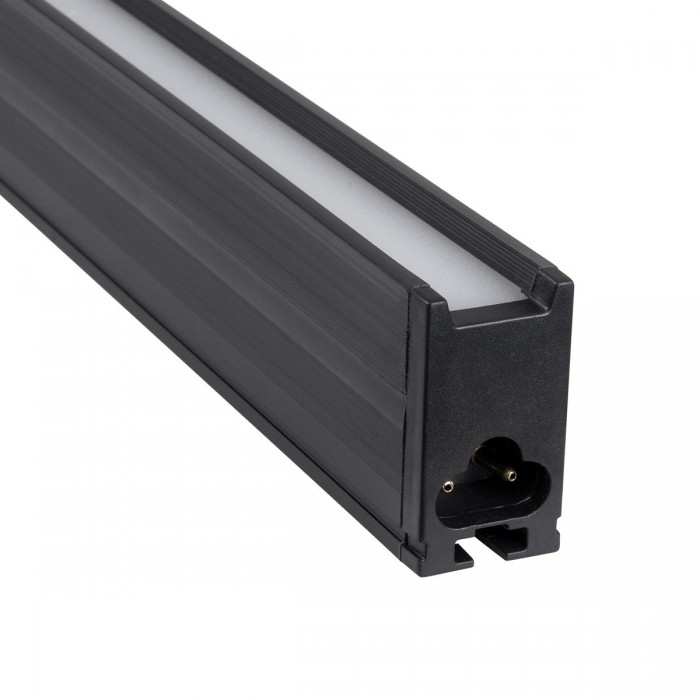 GloboStar® OFFICE 61024-P Γραμμικό Κρεμαστό Φωτιστικό Linear LED 18W 2200lm 120° AC 220-240V Μ120 x Π2 x Υ4cm Φυσικό Λευκό 4500K - Μαύρο - 3 Years Warranty GloboStar® OFFICE 61024-P Γραμμικό Κρεμαστό Φωτιστικό Linear LED 18W 2200lm 120° AC 220-240V Μ120 x Π2 x Υ4cm Φυσικό Λευκό 4500K - Μαύρο - 3 Years Warranty