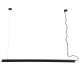GloboStar® OFFICE 61025-P Γραμμικό Κρεμαστό Φωτιστικό Linear LED 18W 2170lm 120° AC 220-240V Μ120 x Π2 x Υ4cm Θερμό Λευκό 2700K - Μαύρο - 3 Years Warranty GloboStar® OFFICE 61025-P Γραμμικό Κρεμαστό Φωτιστικό Linear LED 18W 2170lm 120° AC 220-240V Μ120 x Π2 x Υ4cm Θερμό Λευκό 2700K - Μαύρο - 3 Years Warranty