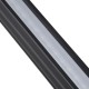 GloboStar® OFFICE 61025-P Γραμμικό Κρεμαστό Φωτιστικό Linear LED 18W 2170lm 120° AC 220-240V Μ120 x Π2 x Υ4cm Θερμό Λευκό 2700K - Μαύρο - 3 Years Warranty GloboStar® OFFICE 61025-P Γραμμικό Κρεμαστό Φωτιστικό Linear LED 18W 2170lm 120° AC 220-240V Μ120 x Π2 x Υ4cm Θερμό Λευκό 2700K - Μαύρο - 3 Years Warranty