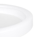 GloboStar® ARIANA 61035 Πλαφονιέρα Οροφής Κύκλος LED CCT 55W 6376lm 120° AC 220-240V - Εναλλαγή Φωτισμού μέσω Τηλεχειριστηρίου All In One Ψυχρό Λευκό 6000k+Φυσικό Λευκό 4500k+Θερμό Λευκό 2700k Dimmable Φ48cm - Λευκό - 3 Years Warranty