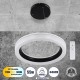 GloboStar® ARIANA 61037 Κρεμαστή Πλαφονιέρα Οροφής Κύκλος LED CCT 55W 6376lm 120° AC 220-240V - Εναλλαγή Φωτισμού μέσω Τηλεχειριστηρίου All In One Ψυχρό Λευκό 6000k+Φυσικό Λευκό 4500k+Θερμό Λευκό 2700k Dimmable Φ48cm - Μαύρο - 3 Years Warranty GloboStar® ARIANA 61037 Κρεμαστή Πλαφονιέρα Οροφής Κύκλος LED CCT 55W 6376lm 120° AC 220-240V - Εναλλαγή Φωτισμού μέσω Τηλεχειριστηρίου All In One Ψυχρό Λευκό 6000k+Φυσικό Λευκό 4500k+Θερμό Λευκό 2700k Dimmable Φ48cm - Μαύρο - 3 Years Warranty