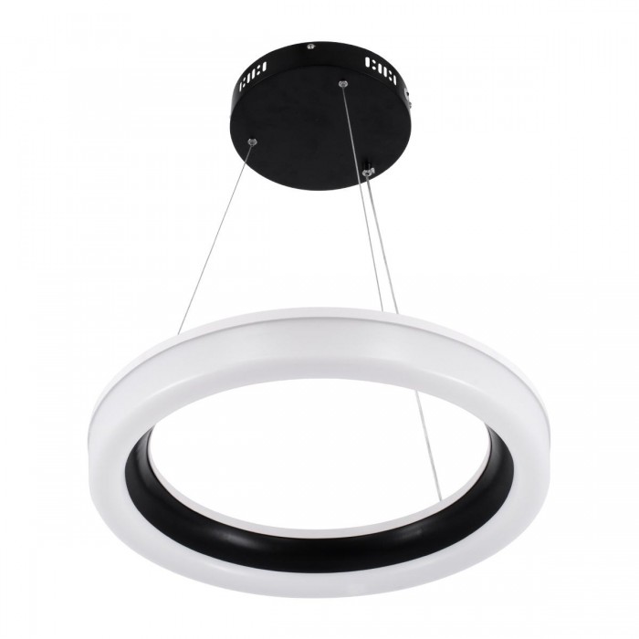 GloboStar® ARIANA 61037 Κρεμαστή Πλαφονιέρα Οροφής Κύκλος LED CCT 55W 6376lm 120° AC 220-240V - Εναλλαγή Φωτισμού μέσω Τηλεχειριστηρίου All In One Ψυχρό Λευκό 6000k+Φυσικό Λευκό 4500k+Θερμό Λευκό 2700k Dimmable Φ48cm - Μαύρο - 3 Years Warranty GloboStar® ARIANA 61037 Κρεμαστή Πλαφονιέρα Οροφής Κύκλος LED CCT 55W 6376lm 120° AC 220-240V - Εναλλαγή Φωτισμού μέσω Τηλεχειριστηρίου All In One Ψυχρό Λευκό 6000k+Φυσικό Λευκό 4500k+Θερμό Λευκό 2700k Dimmable Φ48cm - Μαύρο - 3 Years Warranty